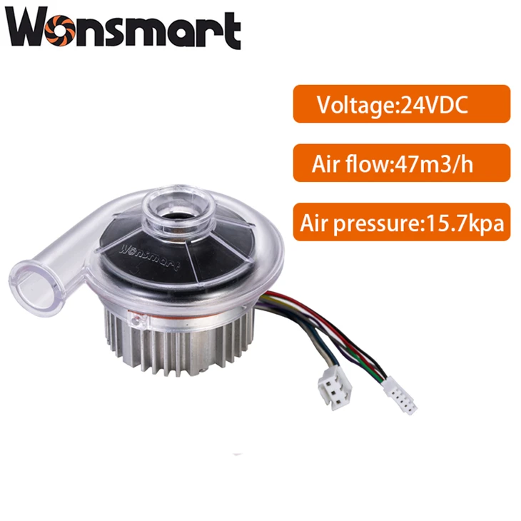 Dc Brushless Fan 24v pou jaden medikal